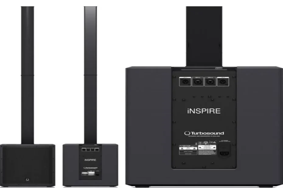 Turbosound iNSPIRE iP2000 Excelente projeção de som com estilo discreto 3