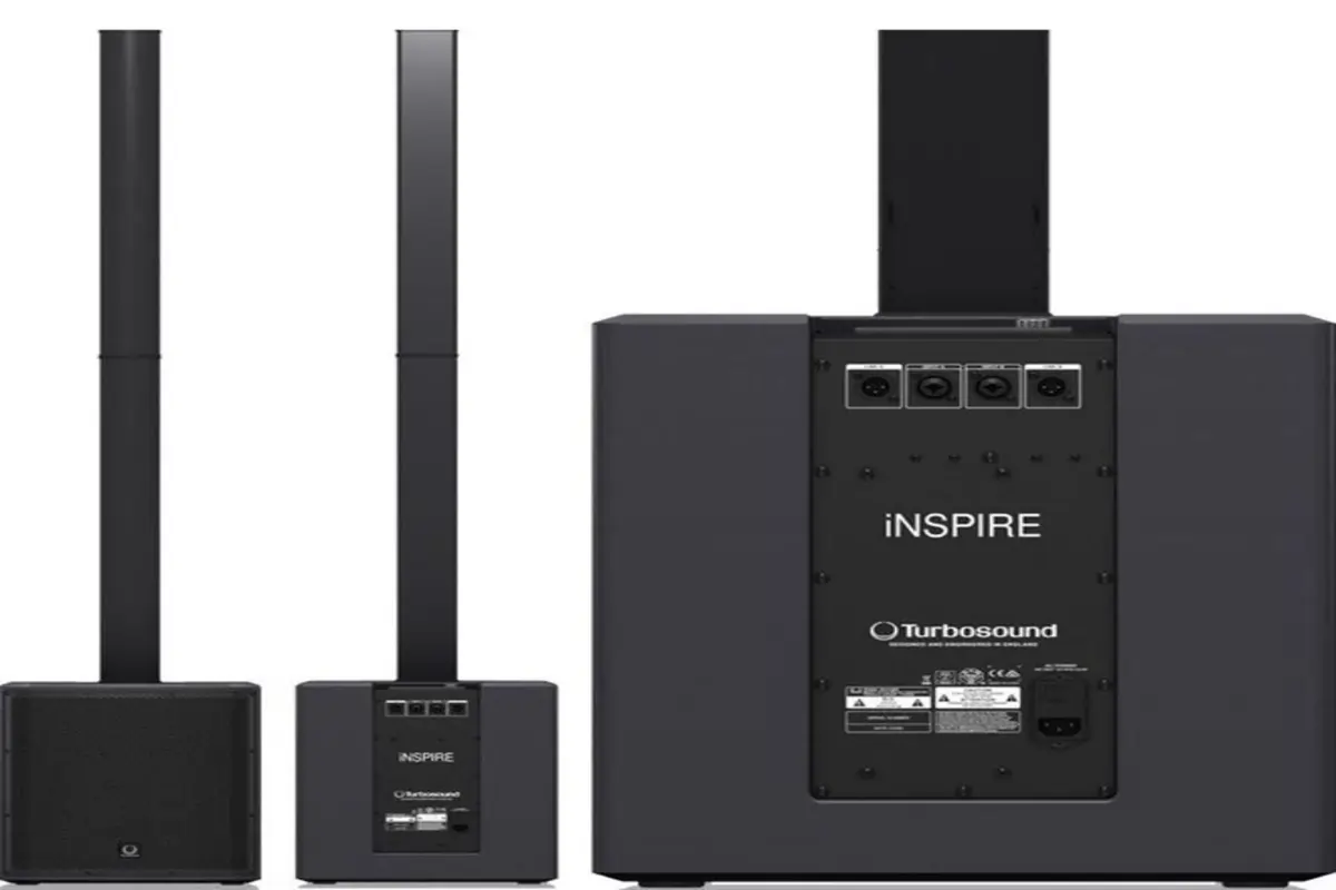 Turbosound iNSPIRE iP2000 Excelente projeção de som com estilo discreto 3